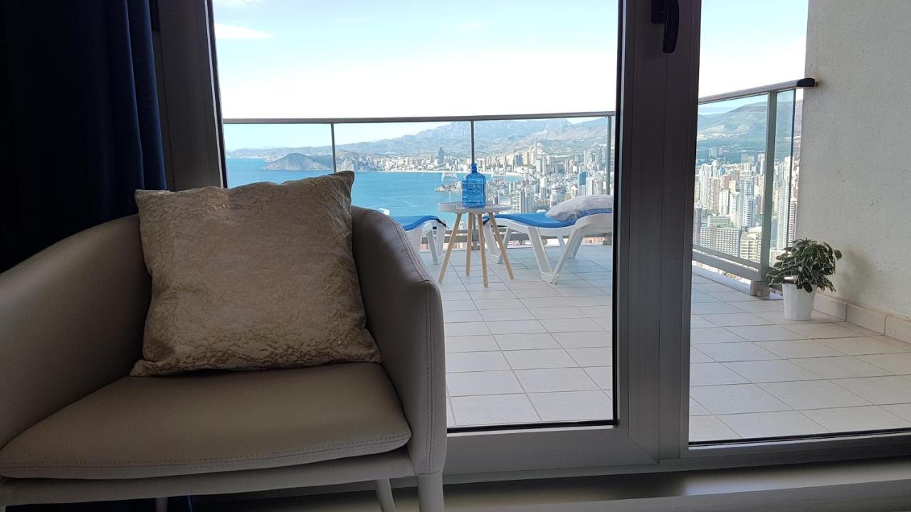 Skyline 26 Stunning Sea Views From A 2-Bedroom Apartment On The 26Th Floor Benidorm Zewnętrze zdjęcie