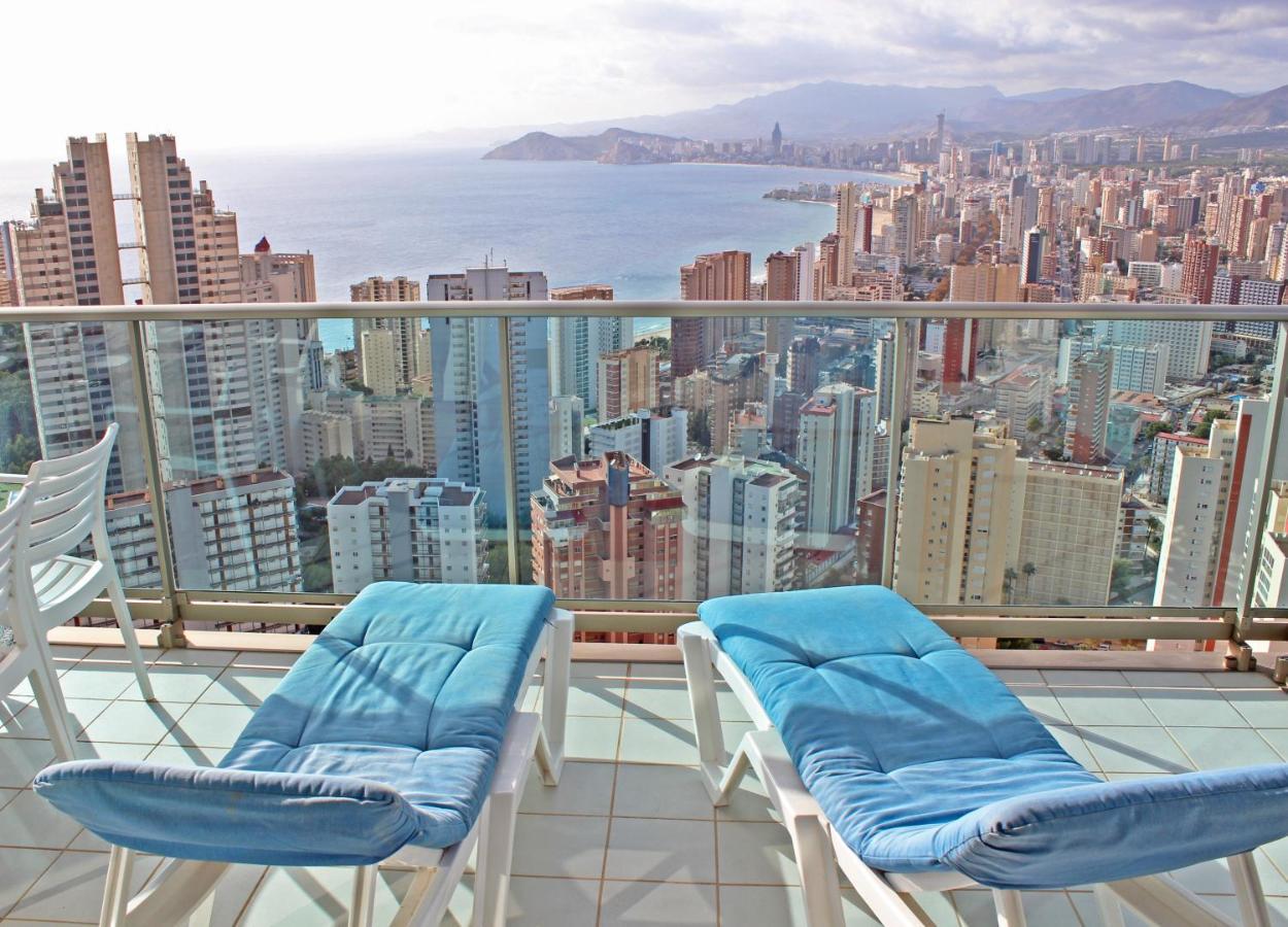 Skyline 26 Stunning Sea Views From A 2-Bedroom Apartment On The 26Th Floor Benidorm Zewnętrze zdjęcie