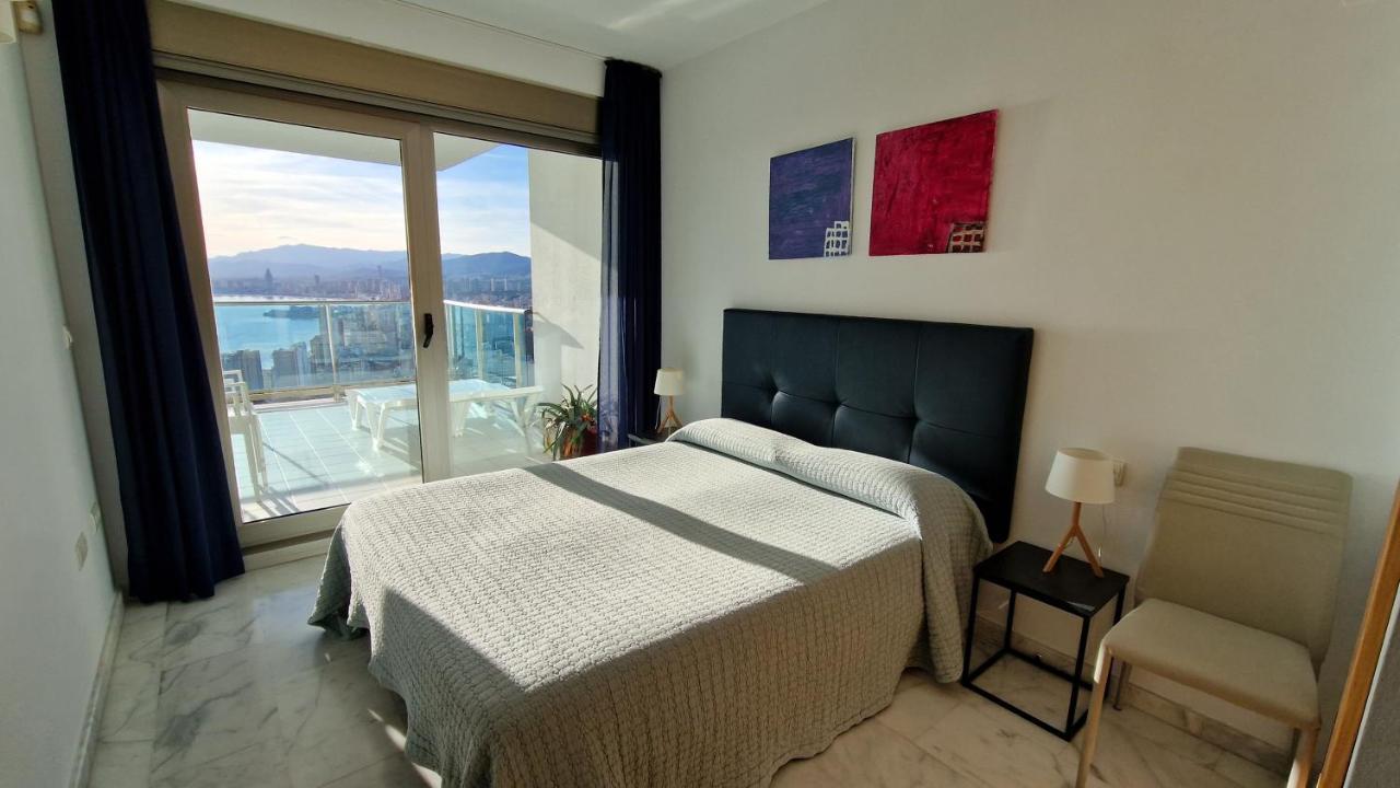 Skyline 26 Stunning Sea Views From A 2-Bedroom Apartment On The 26Th Floor Benidorm Zewnętrze zdjęcie