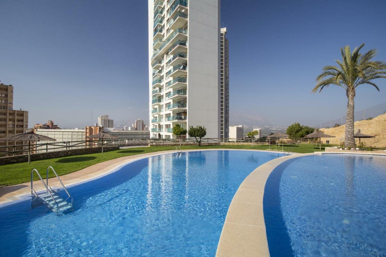 Skyline 26 Stunning Sea Views From A 2-Bedroom Apartment On The 26Th Floor Benidorm Zewnętrze zdjęcie